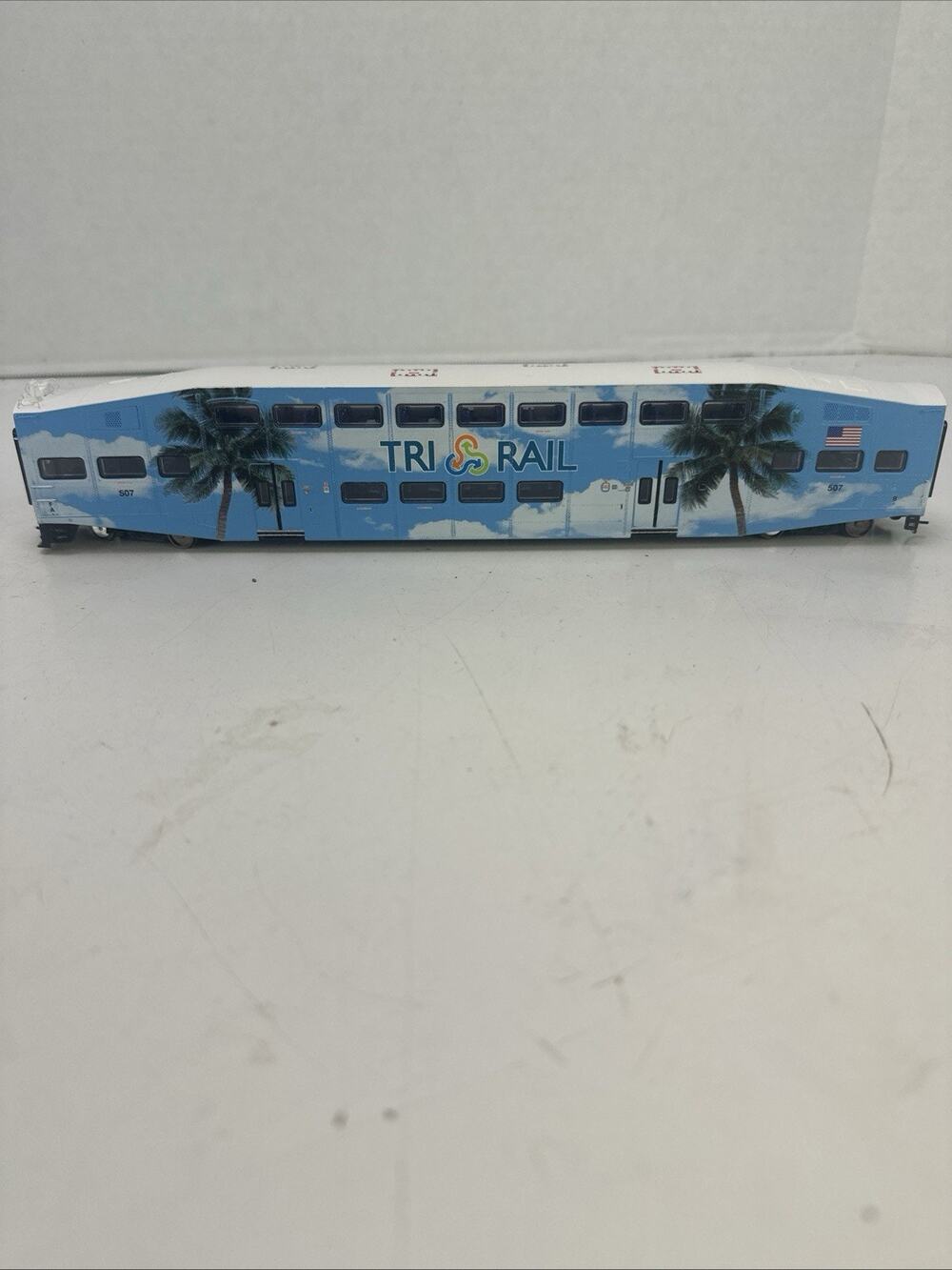 HO Athearn TRI-RAIL Coach Car #1005 – Bombardier 2565 RARE Vintage EUC